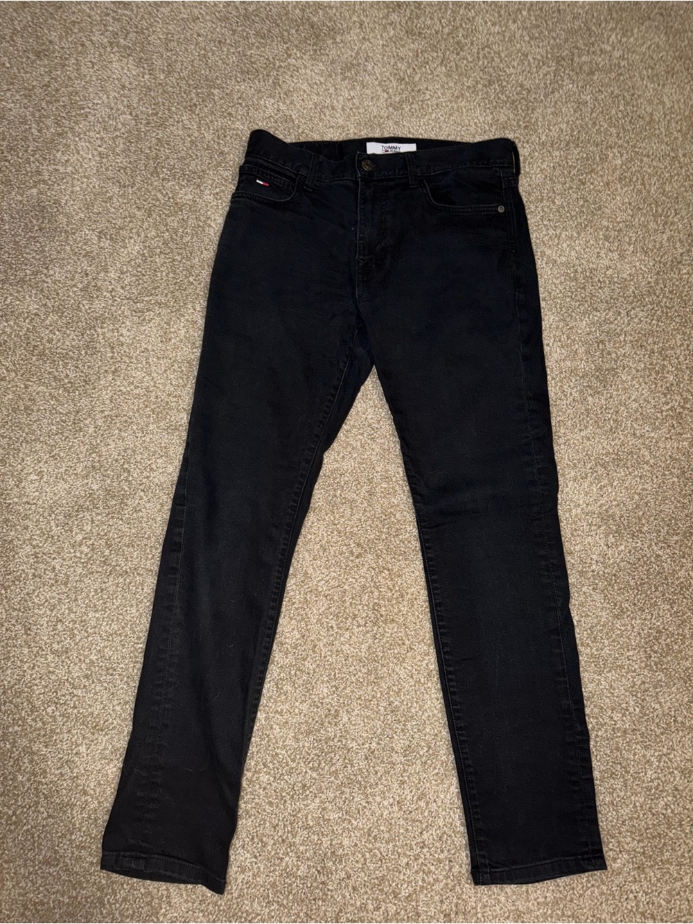 Black Men’s Slim Jeans - Tommy Hilfiger 32 x 32